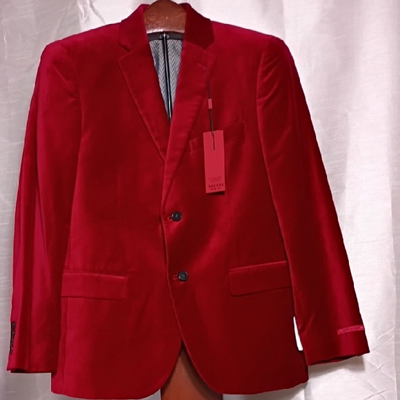 Alfani Rich Red Blazer - Picture 1 of 12